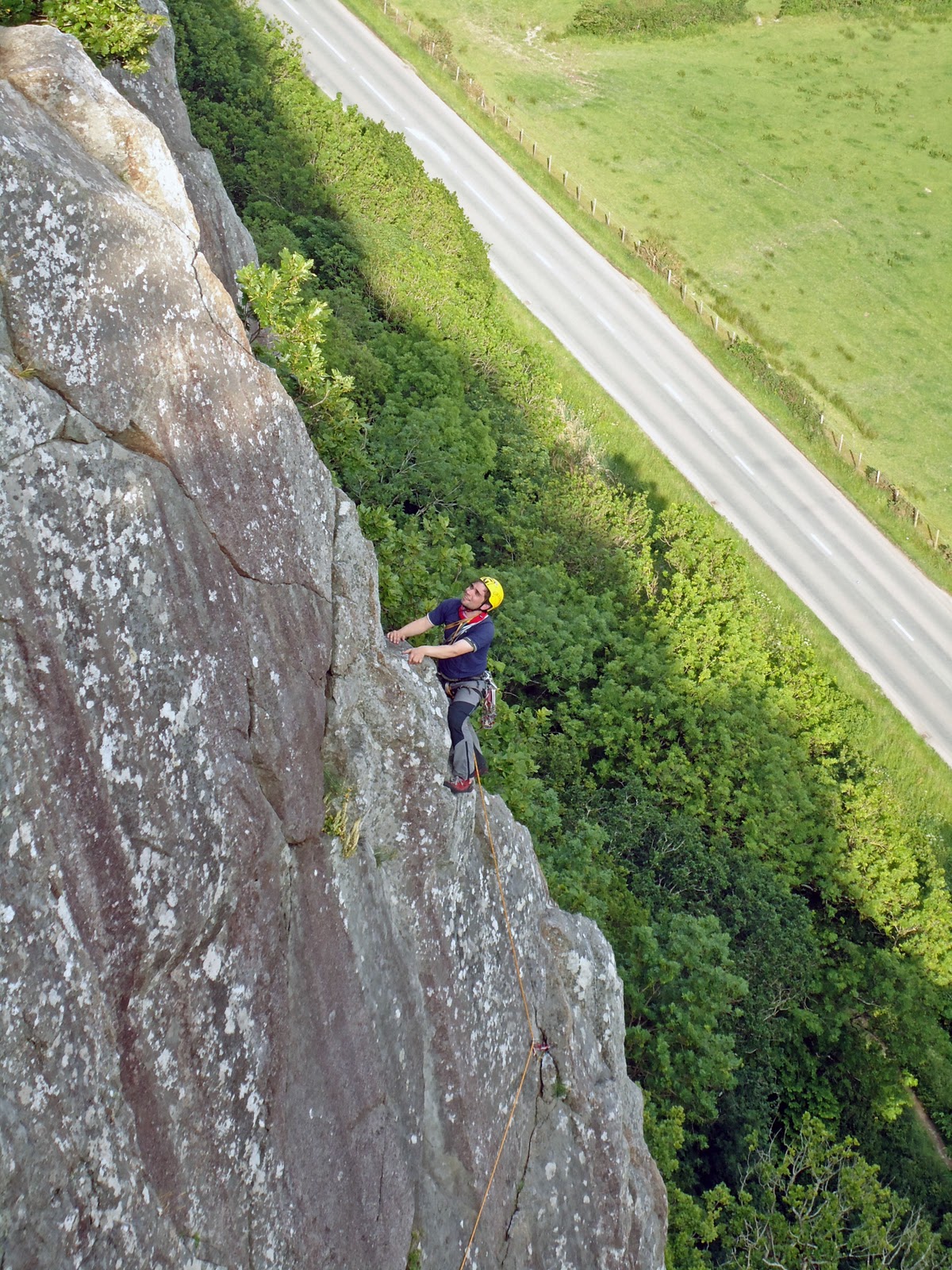 Rainy Day Rock Climbing Options in North Wales Snowdonia Mountaineering