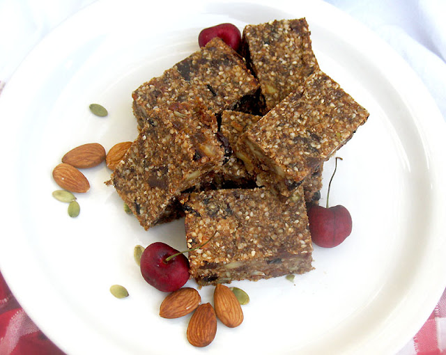 fruit and nut protein bars