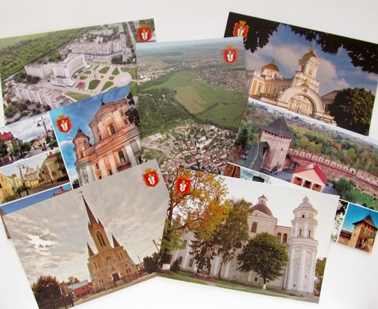 Луцк, postcards