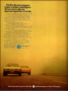 propaganda Karmann-Ghia e VW SP - 1974.  brazilian advertising cars in the 70. os anos 70. história da década de 70; Brazil in the 70s; propaganda carros anos 70; Oswaldo Hernandez;