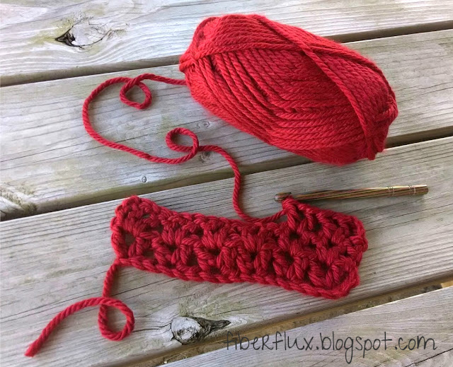 Fiber Flux: How To Crochet the Pavement Infinity Scarf (stitch by stitch)