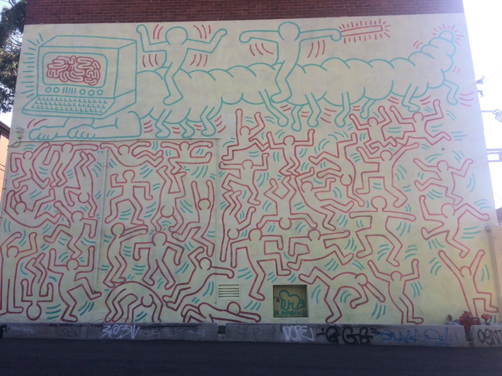 Melbourne ストリート遊び Diggin イン The ストリート Keith Haring キース ヘリング N Y グラフィティー