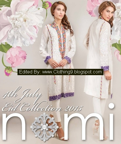 Nomi-Ansari Luxury Pret Eid Dresses Designs 2015
