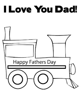 Free Coloring Pages: I Love You Dad Coloring Pages