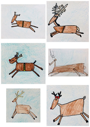 Rectangles and Reindeer!