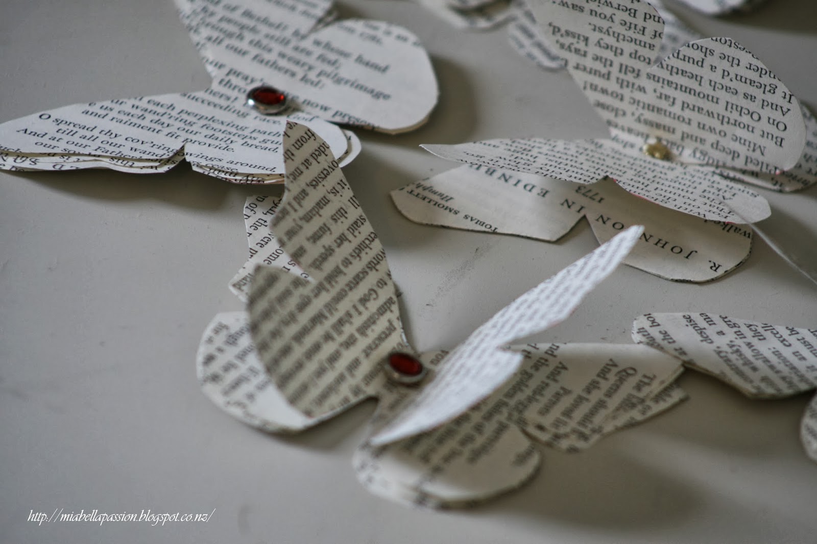 DIY Book Paper Butterflies...