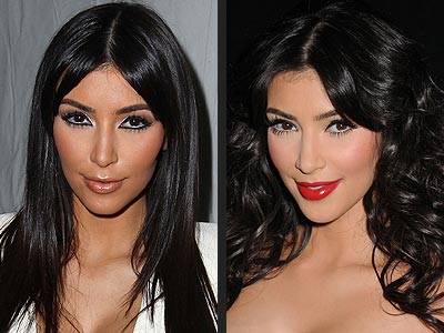 kim kardashian makeup routine. kim kardashian makeup 2011