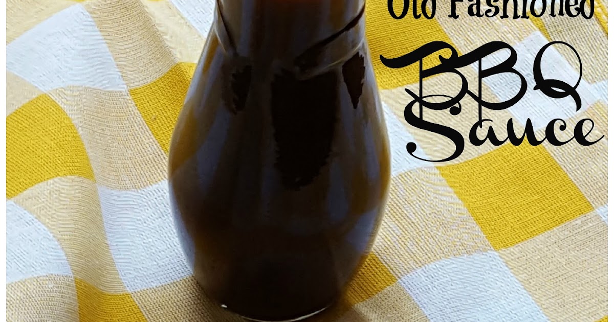 Julia's Simply Southern Old Fashioned BBQ Sauce