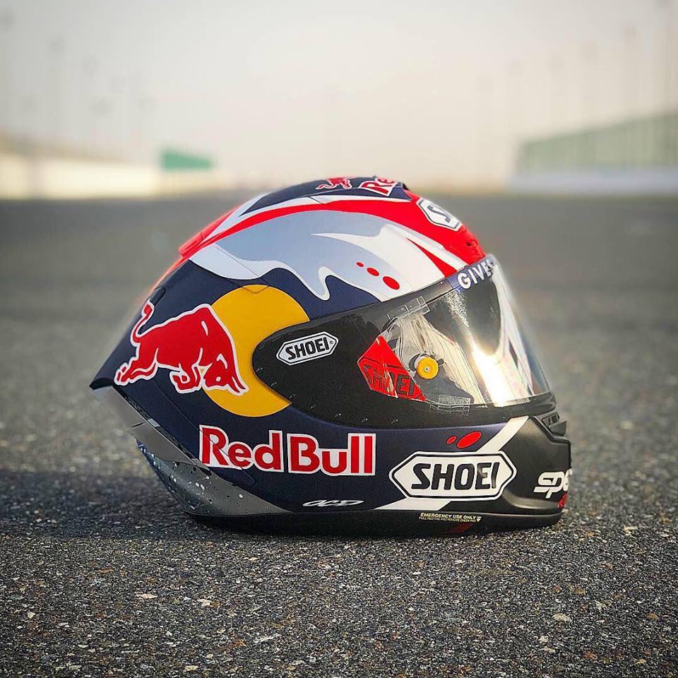 Shoei x Spirit III White