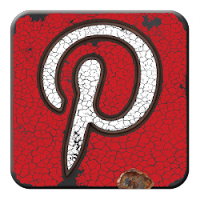 Grunge Pinterest Logo