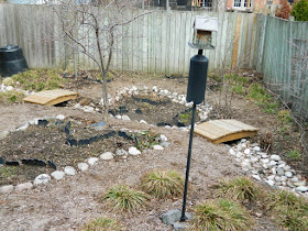 Riverdale Toronto spring garden clean up after by Paul Jung Gardening Services