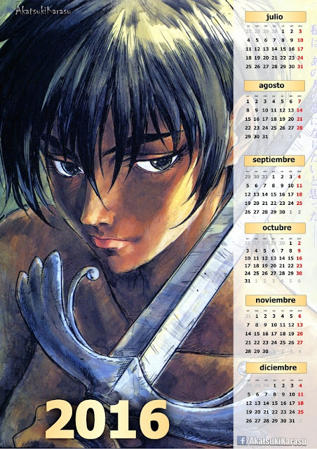 calendario 2016 anime berserk