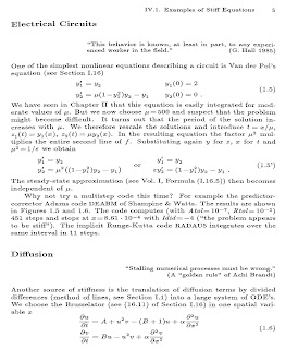 Example of Stiff Equations | Solving Ordinary Differential Equations