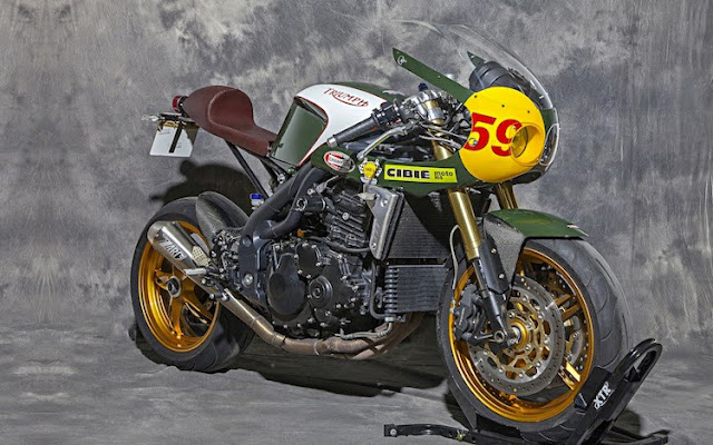 Triumph độ Cafe Racer "đậm" kết hợp Streetfighter trẻ trung Triumph độ Cafe Racer "đậm" kết hợp Streetfighter trẻ trung