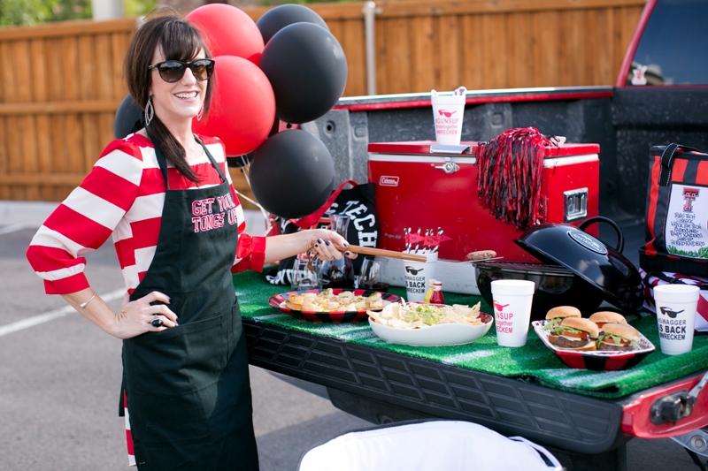 texas tech tailgating, red raider style - Two Thirty-Five Designs