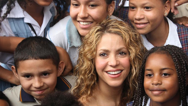 Shakira Colombia Must Invest In Education To Have Peace