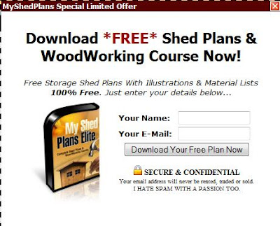 Click here for Free Shed Plans