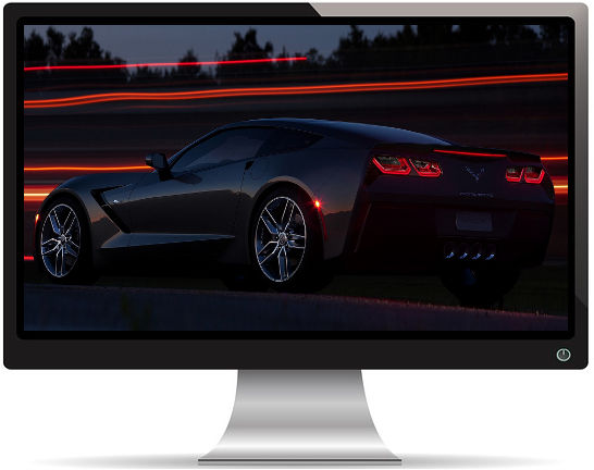 Chevrolet Corvette Stingray C7 - Fond d'écran en Full HD 1080p
