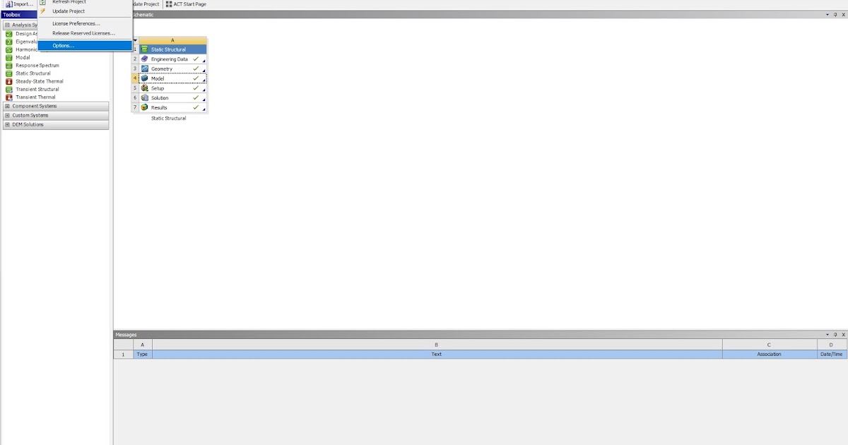 FEA Pros How to change the background in ANSYS Workbench