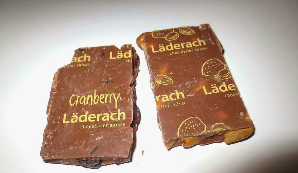 Julys Testblog: FrischSchoggi von Läderach - chocolatier suisse