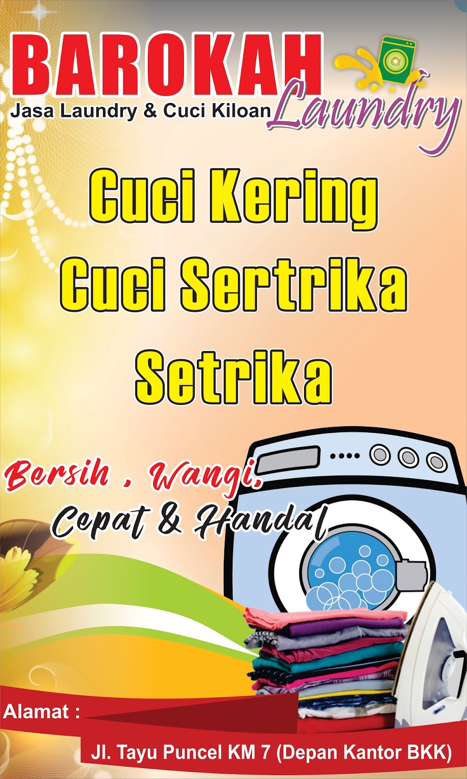 Desain Baliho Laundry .cdr KUMPULAN DESIGN Desain Baliho Laundry .cdr KUMPULAN DESIGN