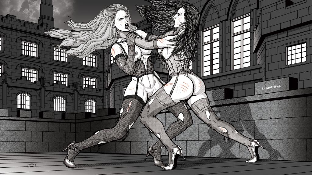 femfight art is a skill like no other to be able to capture in your imagina...