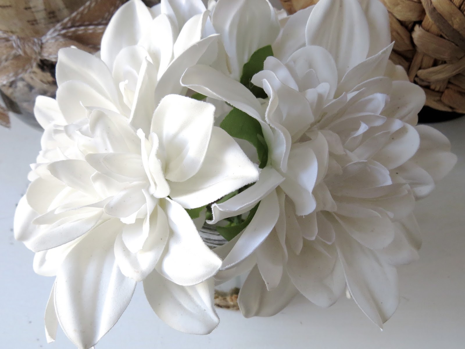 The Long Awaited Home Cleaning Faux Flowers