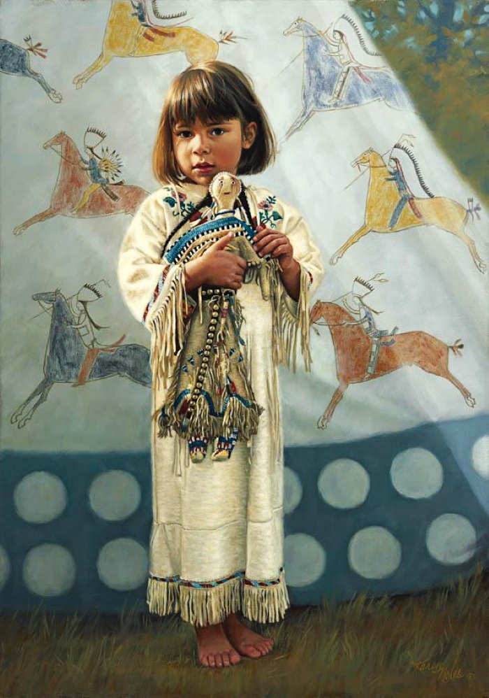 Картины об индейцах