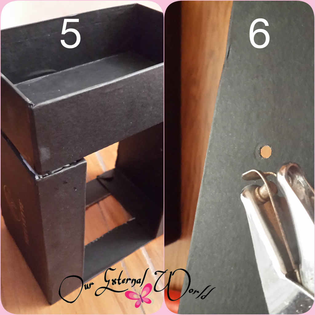 DIY Makeup Storage Box Tutorial Using Old Boxes