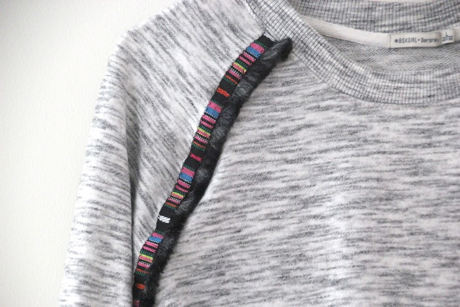 DIY ropa sudadera etnica
