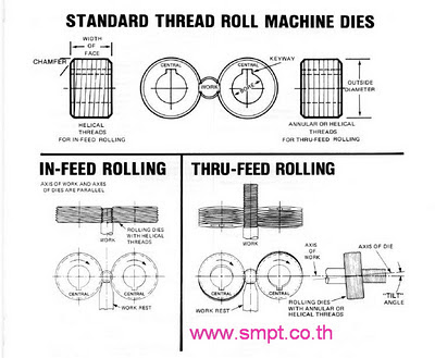 ลูกรีดเกลียว: Thread Rolling Dies (New & Rework/Regrind)