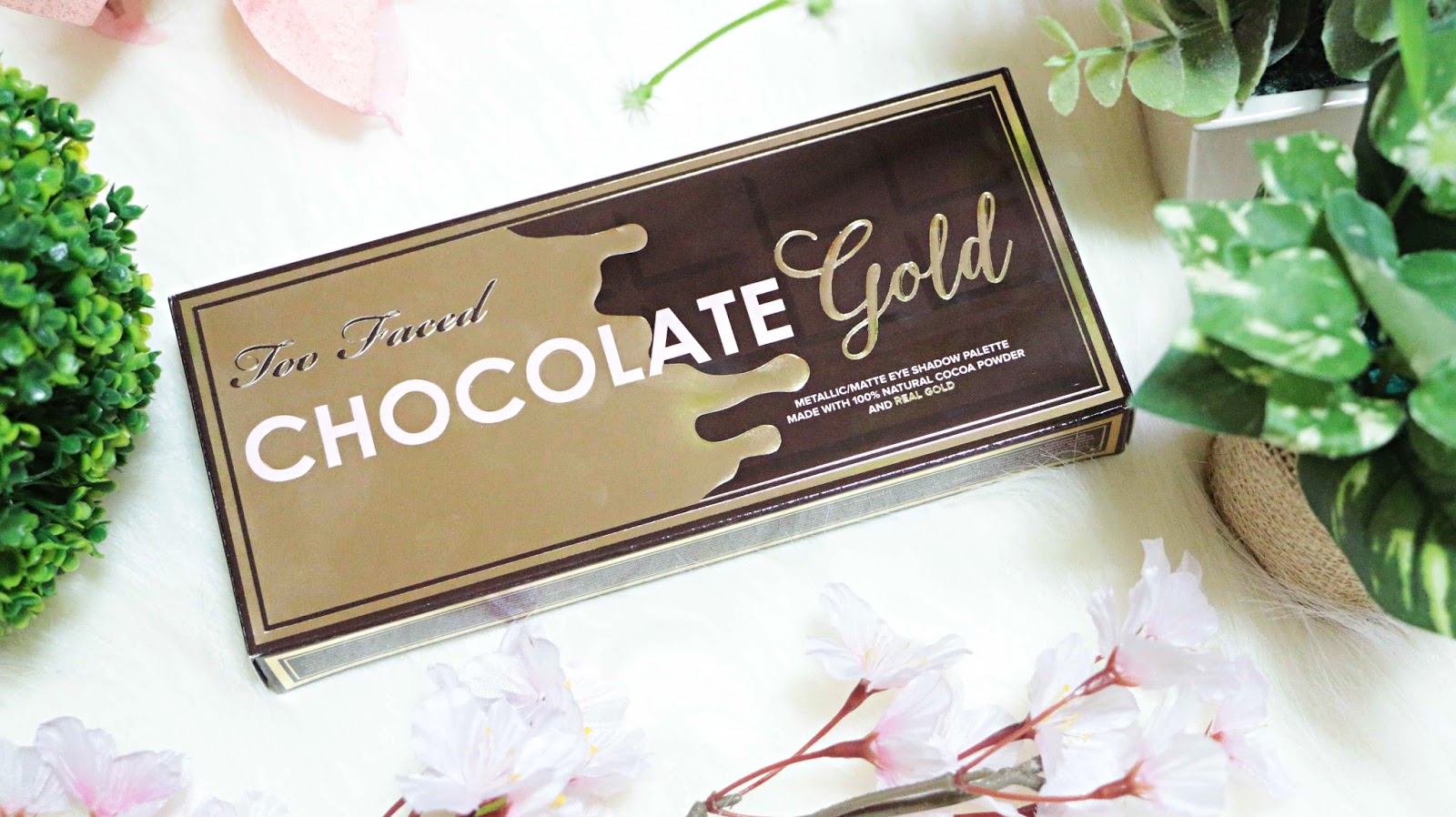 ร ว ว สวอช Too Faced Chocolate Gold Palette เน ออายแชโดว ท ด