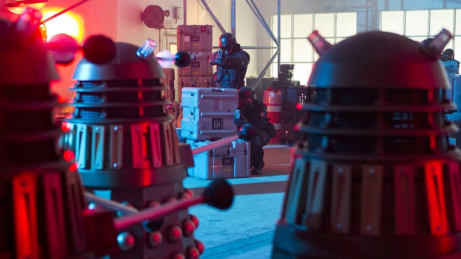The Daleks begin their onslaught