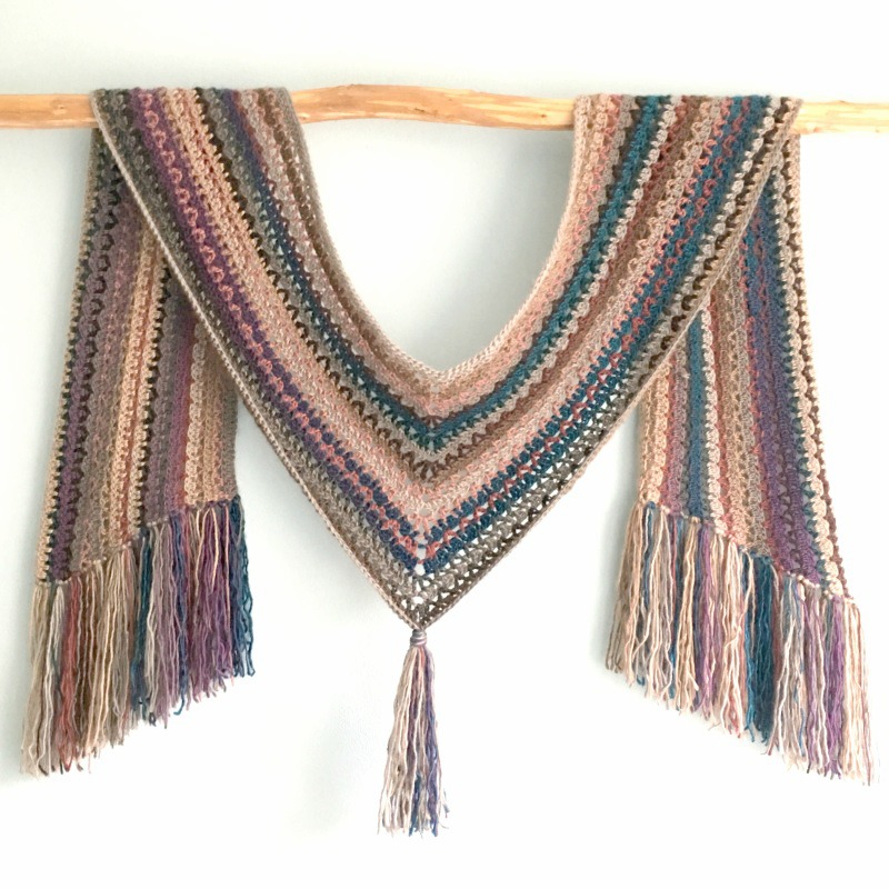 atty's Wanderlust Scarf Pattern