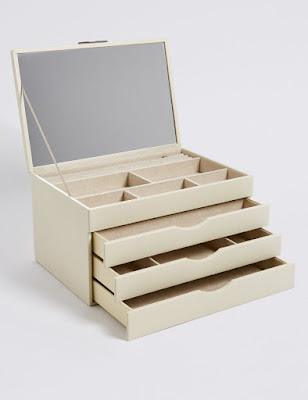 marks and spencer rectangular large jewellery box