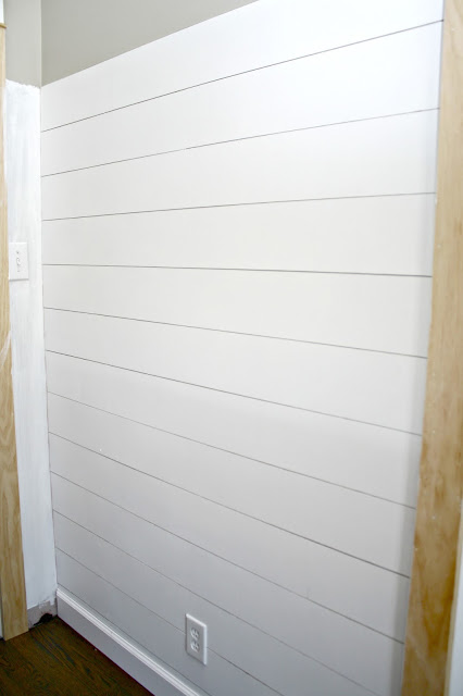 getting the shiplap look for less