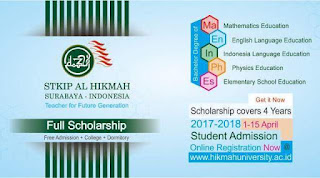 Beasiswa Kuliah S1 Calon Guru di STKIP Al Hikmah Beasiswa Dalam Negeri