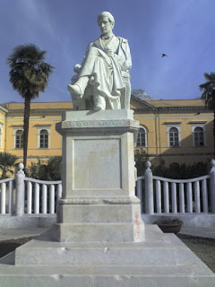 Rossi was commemorated with a statue in his native Carrara in Tuscany