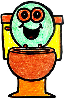 Happy Toilet Seat Smiley
