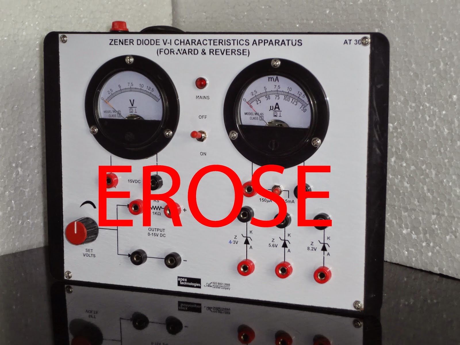 Science Lab Instruments Manufacturer & Exporter Zener Diode VI