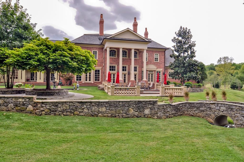 10,000 Square Foot Brick Mansion On 15 Acres In Nolensville