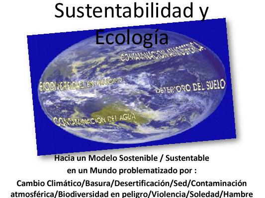 Módulo III La Sustentabilidad