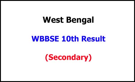 West Bengal Madhyamik (Secondary) Exam Result 2024
