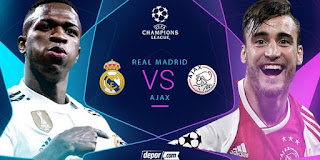 بث مباشر مباراة ريال مدريد و اياكس مباشر اليوم في دوري ابطال اوروبا