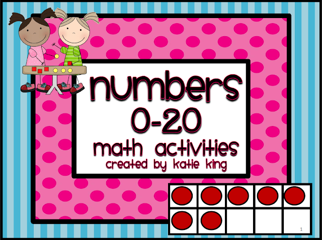 https://www.teacherspayteachers.com/Product/Numbers-0-20-Math-Activities-307547