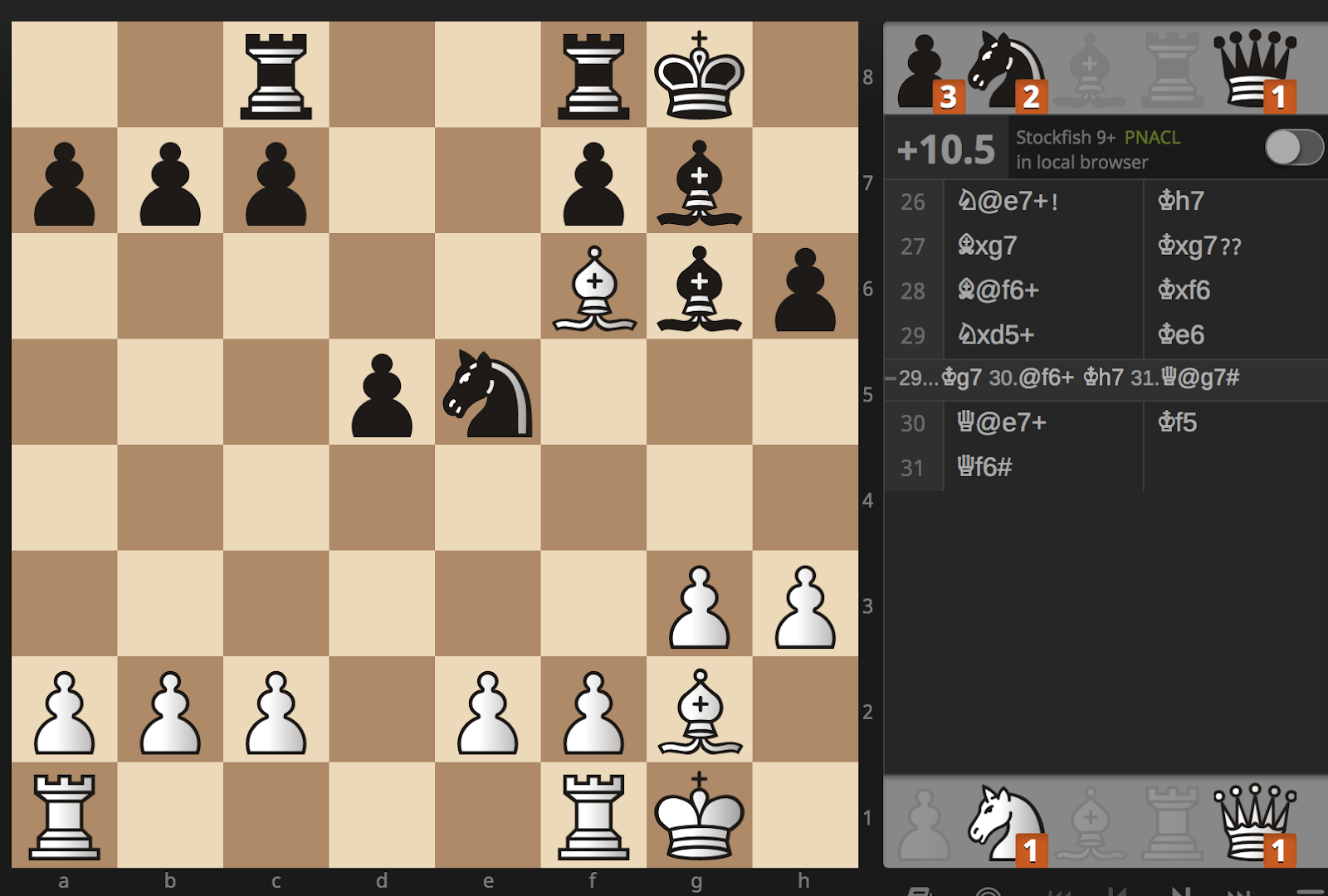 Crazyhouse Chess Round 5 of the Crazyhouse World Championship