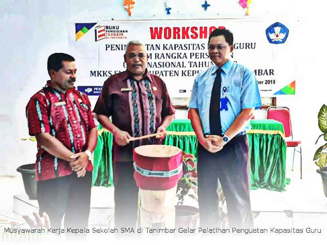 Musyawarah Kerja Kepala Sekolah SMA di Tanimbar Gelar Pelatihan Penguatan Kapasitas Guru Musyawarah Kerja Kepala Sekolah SMA di Tanimbar Gelar Pelatihan Penguatan Kapasitas Guru