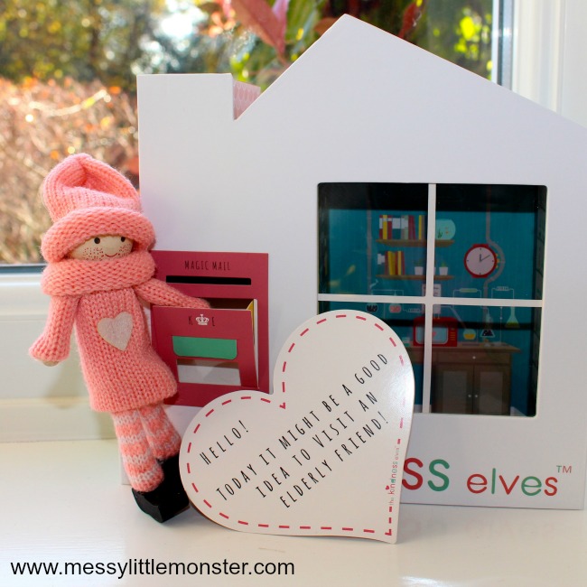 The Kindness Elves as an alternative to the popular kids Christmas tradition of Elf on the Shelf. Encouraging small acts of kindness and good deeds these magical elves teach children how to be kind and thoughtful. 