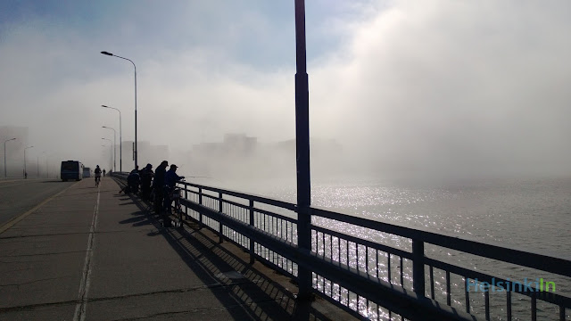 fog in Helsinki