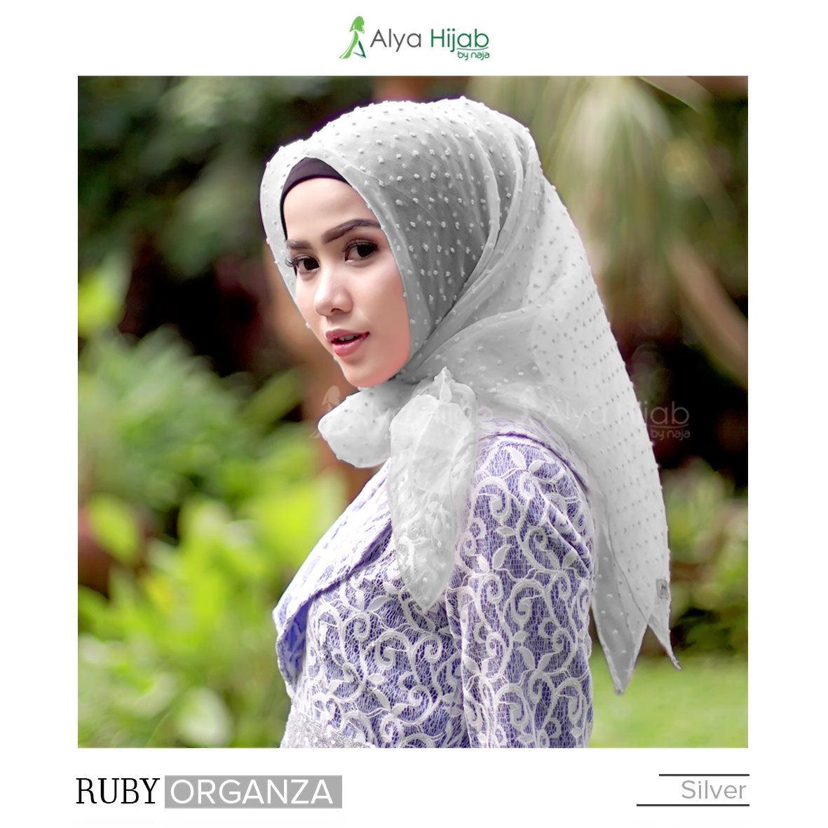 Cara Pakai Hijab Organza Gambar Hijab 